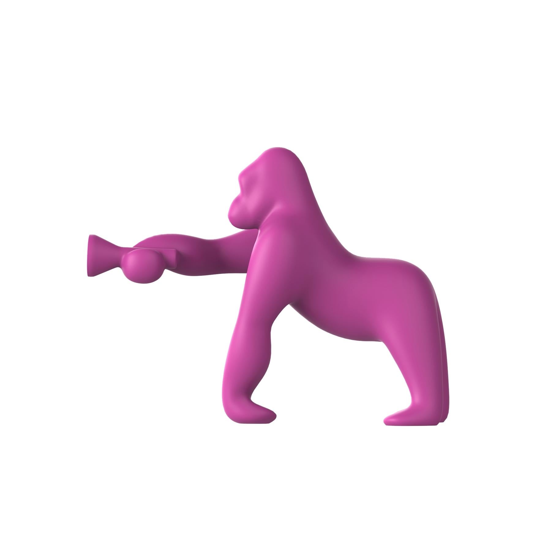 Lampe Kong XS Gorilla Fuchsia, conçue par Stefano Giovannoni Neuf - En vente à Beverly Hills, CA
