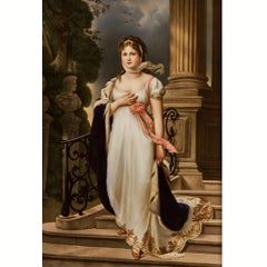 KPM  Porcelain Plaque Of 'Duchess Louise Of Mecklenburg-Strelitz'