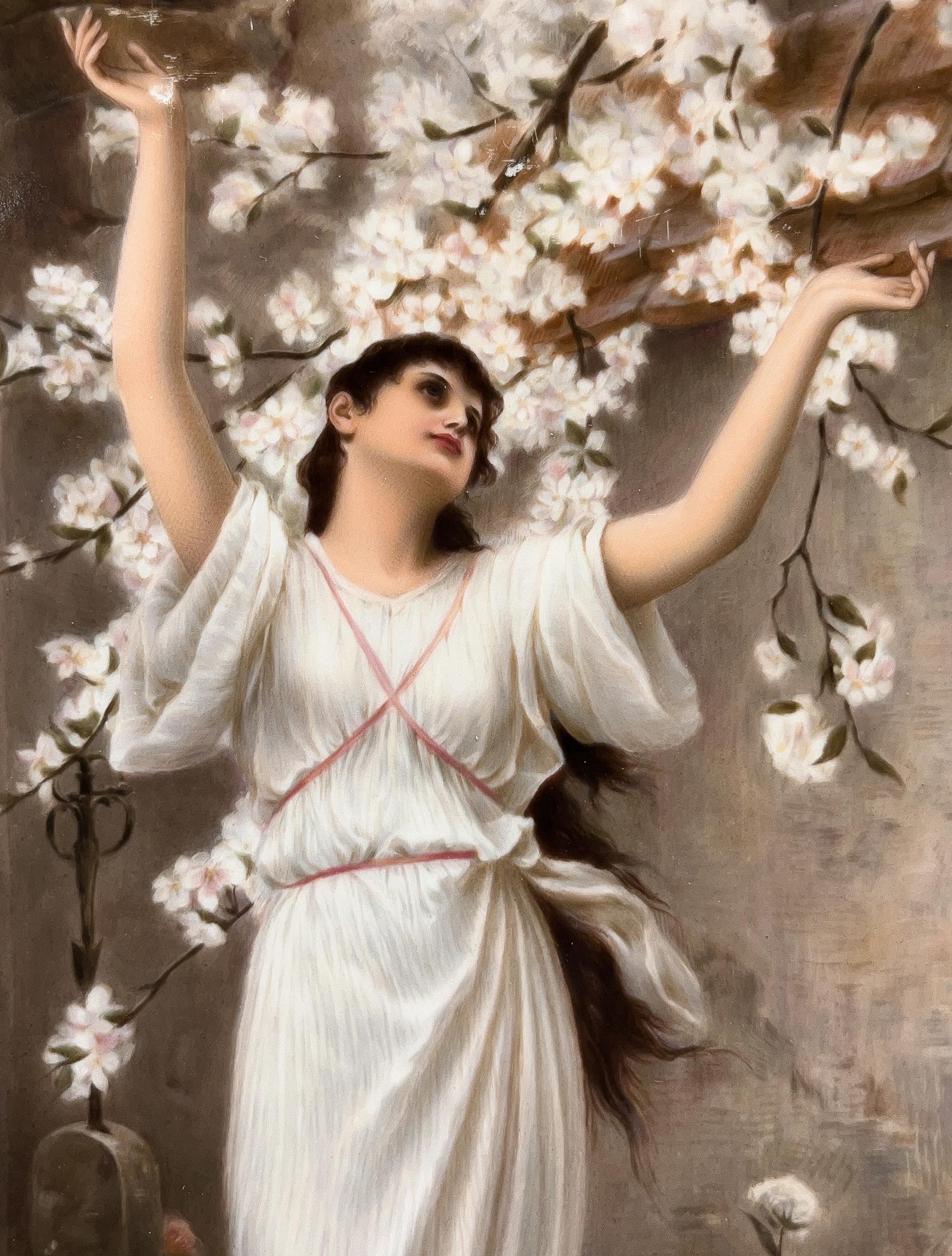 KPM Porcelain Plaque Painting of 