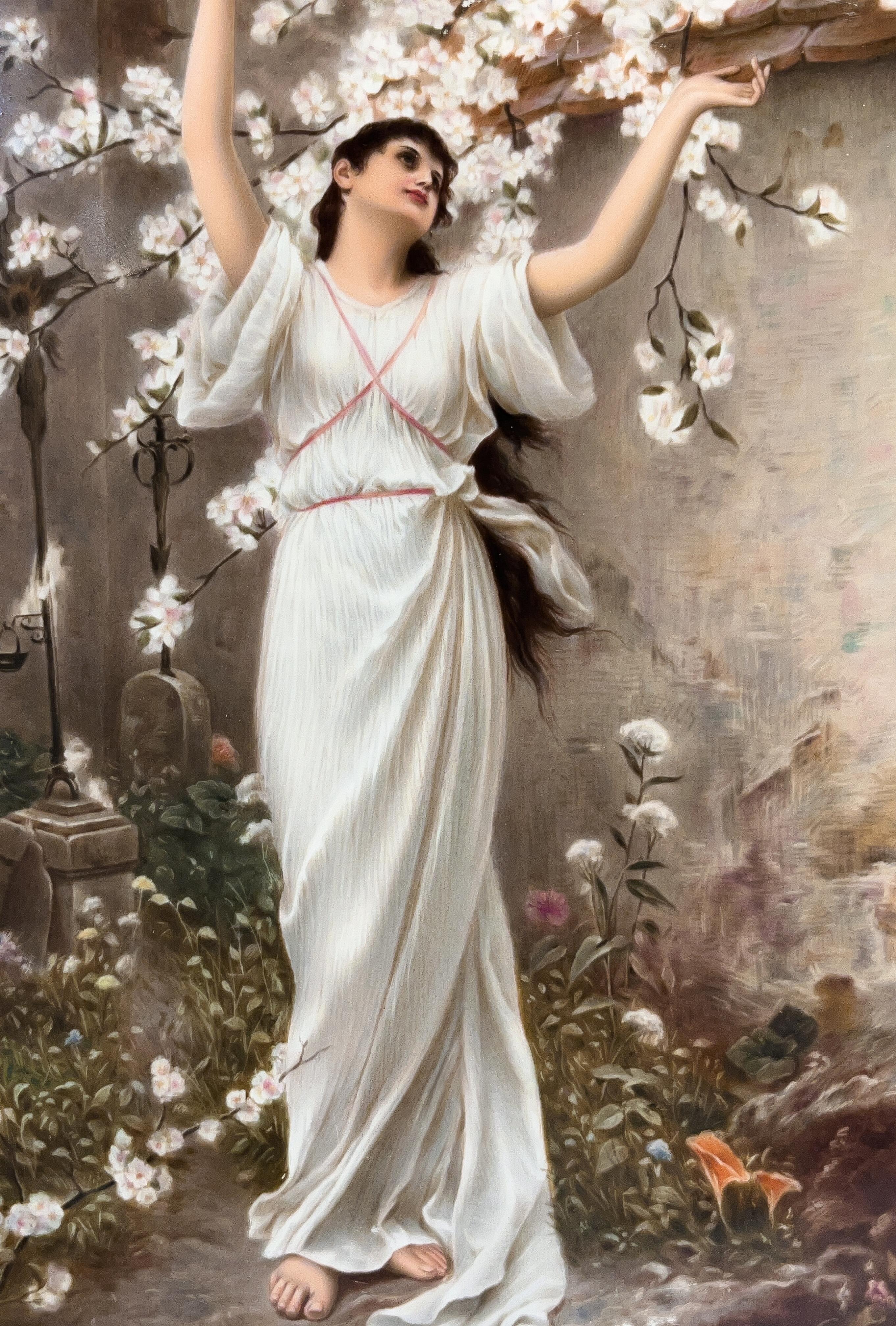 KPM Porcelain Plaque Painting of 