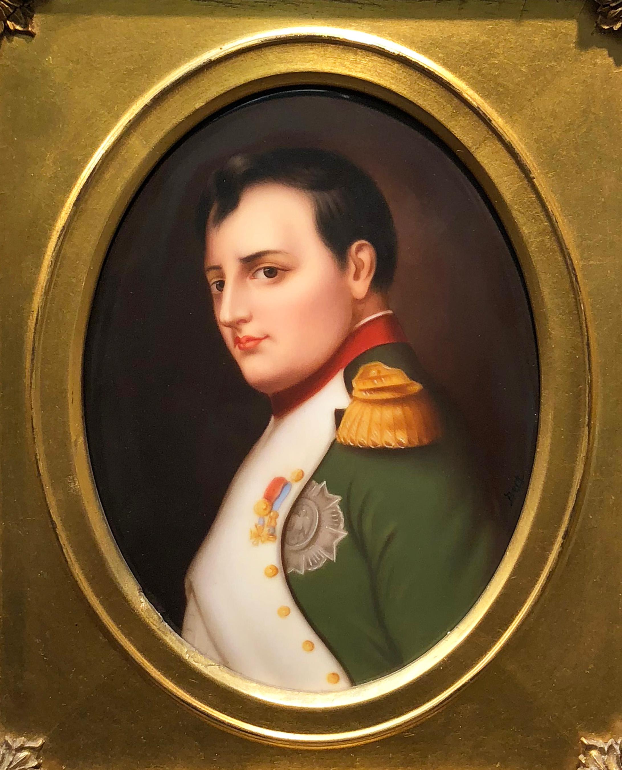Napoleon - Painting by Königliche Porzellan-Manufaktur (KPM)