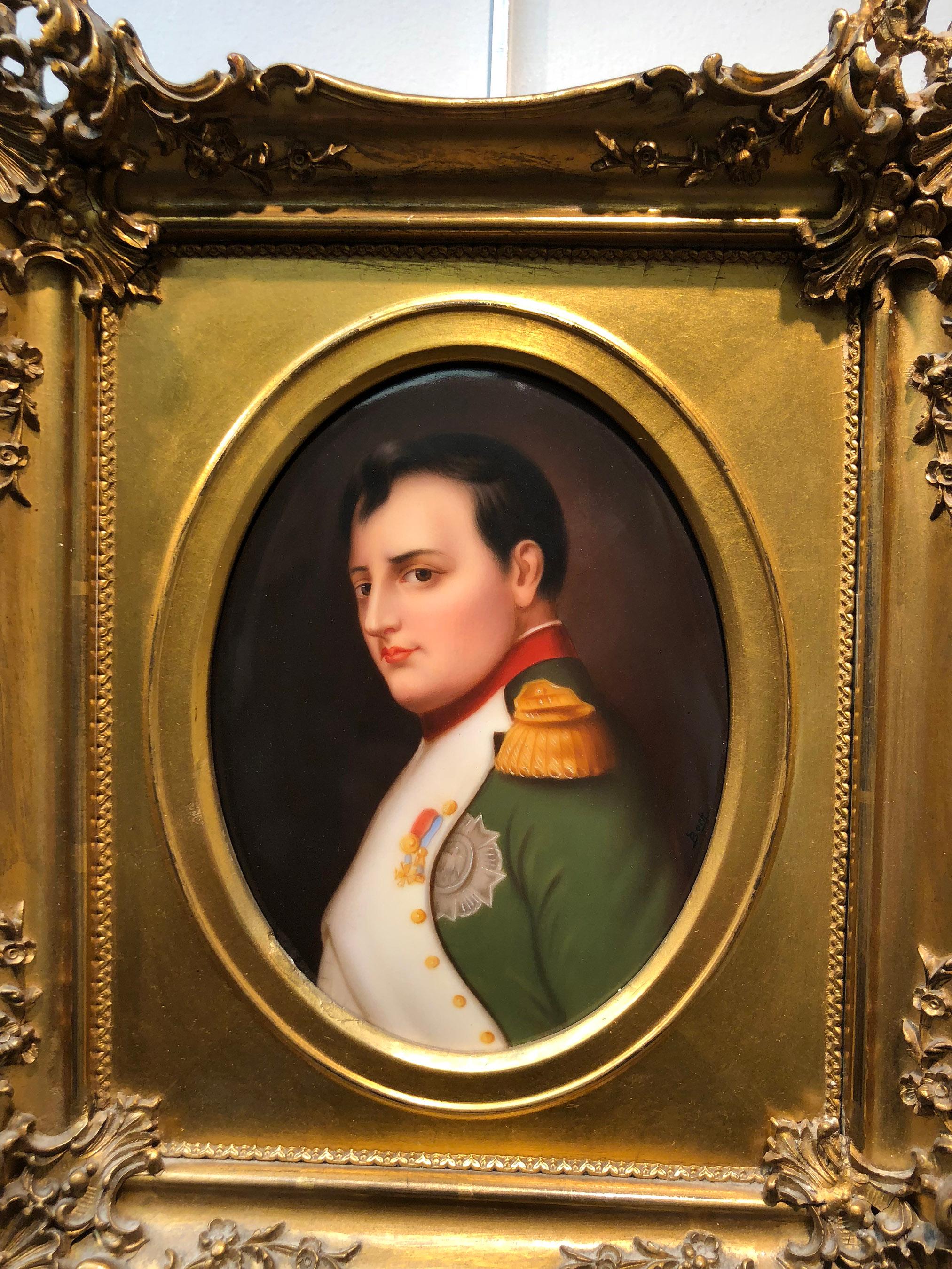 Napoleon - Realist Painting by Königliche Porzellan-Manufaktur (KPM)