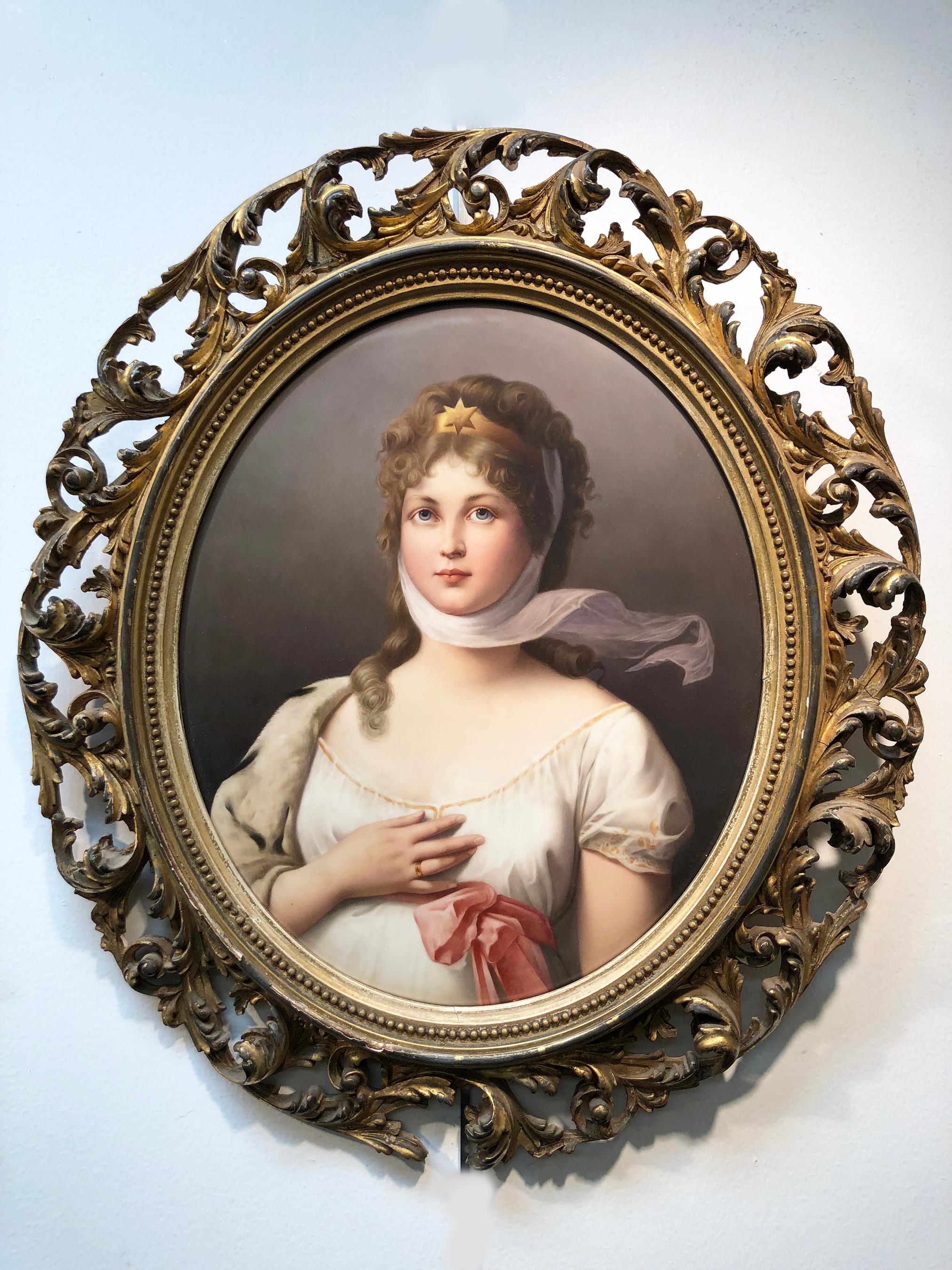 Königliche Porzellan-Manufaktur (KPM) Figurative Painting - Queen Louise