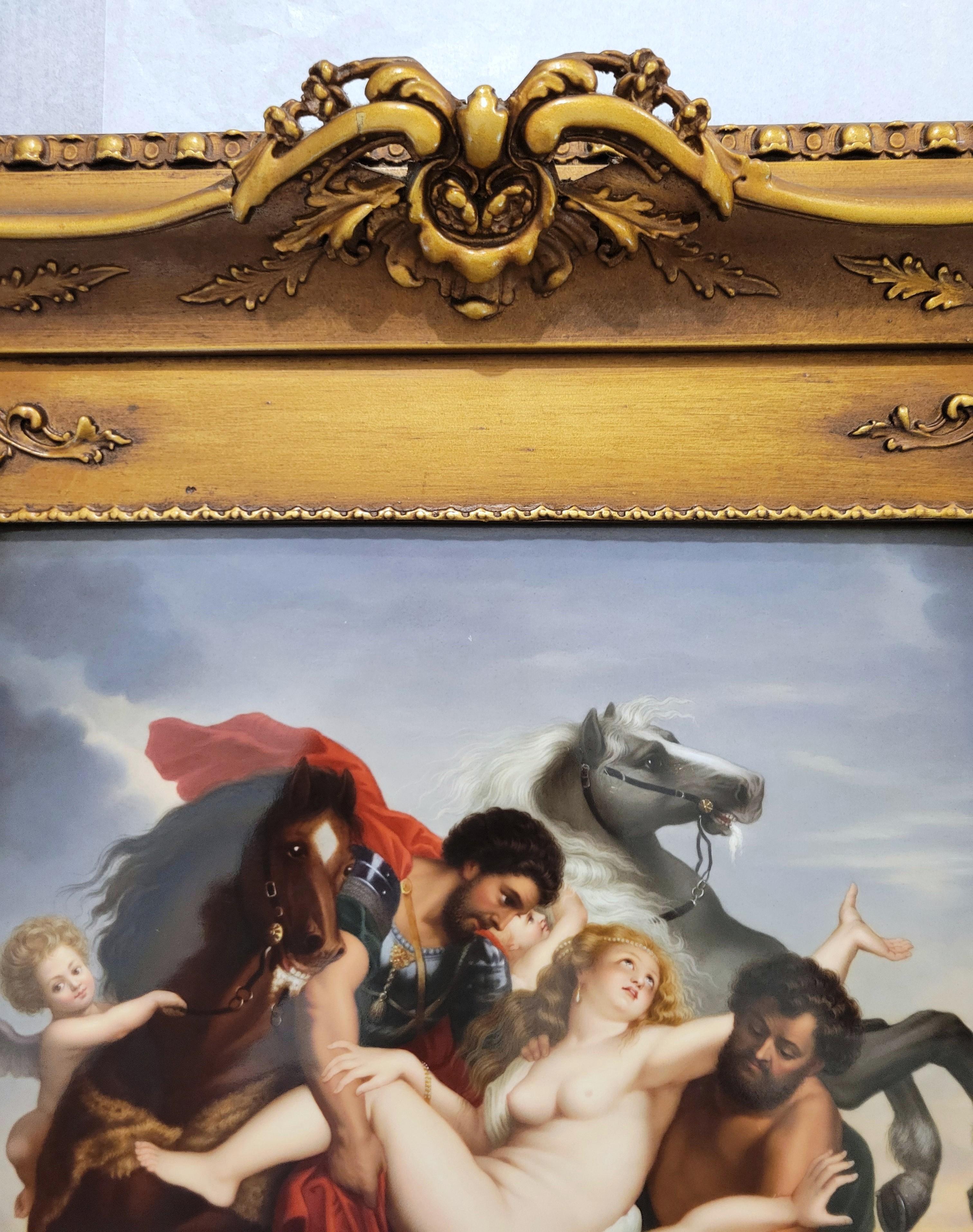 Le viol des filles de Leucippe /// Paul d'après Peter Paul Rubens Baroque en vente 3