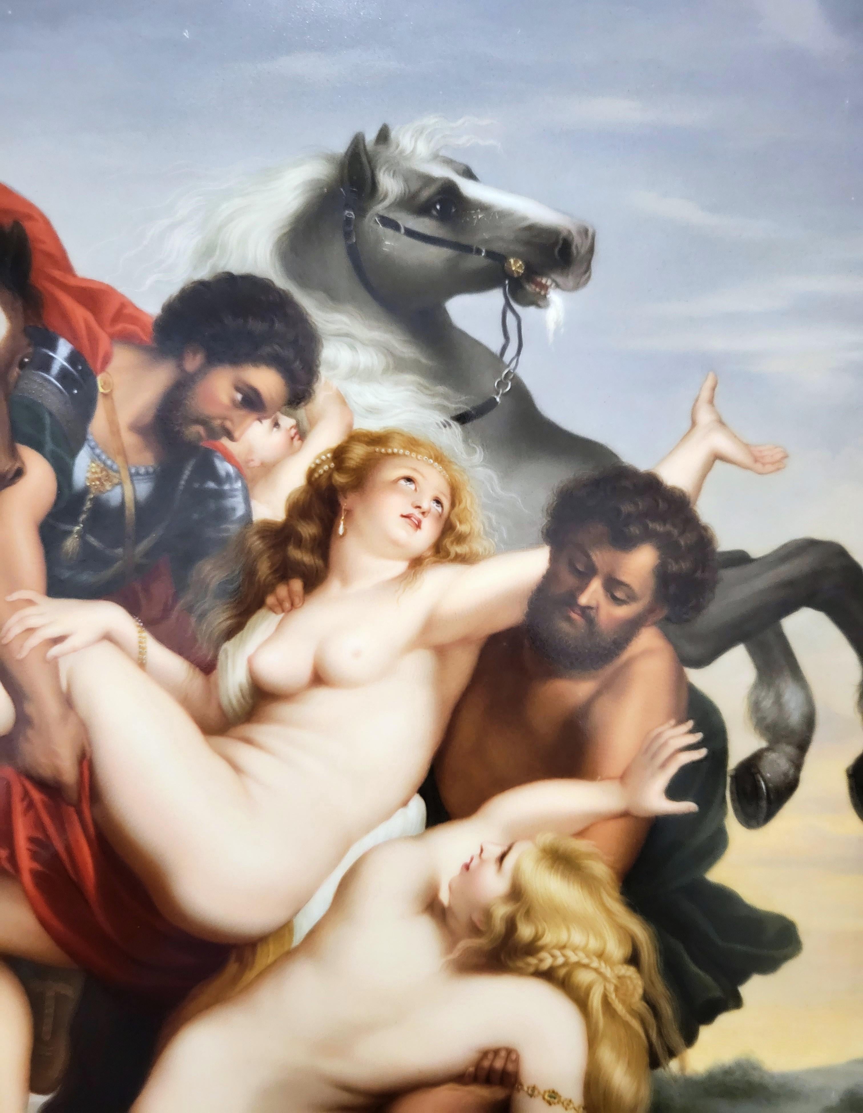 Le viol des filles de Leucippe /// Paul d'après Peter Paul Rubens Baroque en vente 5
