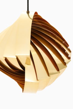 Plafonnier Konkylie par Louis Weisdorf, années 1950