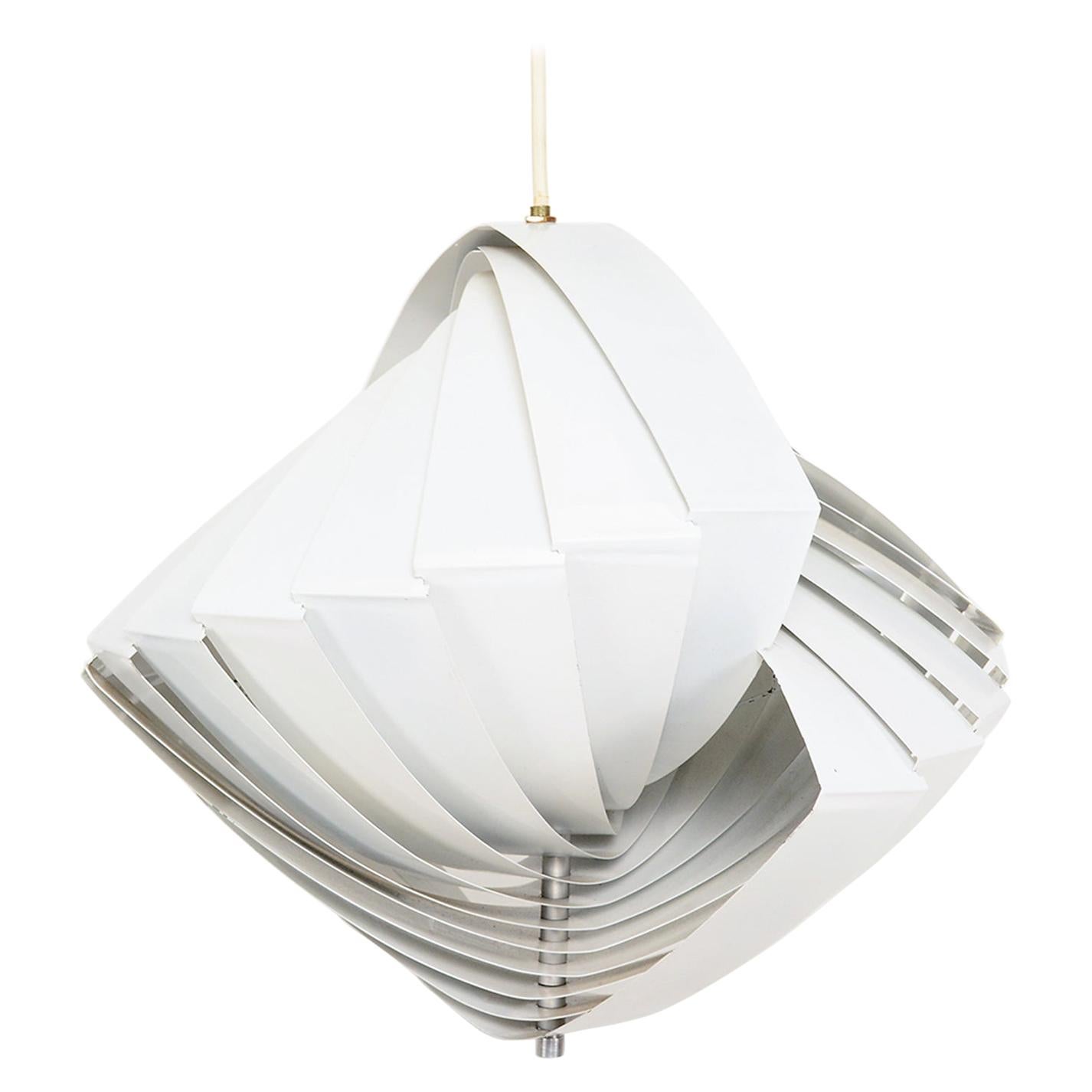Konkylie Concentric Ceiling Pendant Lamp Louis Weisdorf for Lyfa, 1960s, Denmark