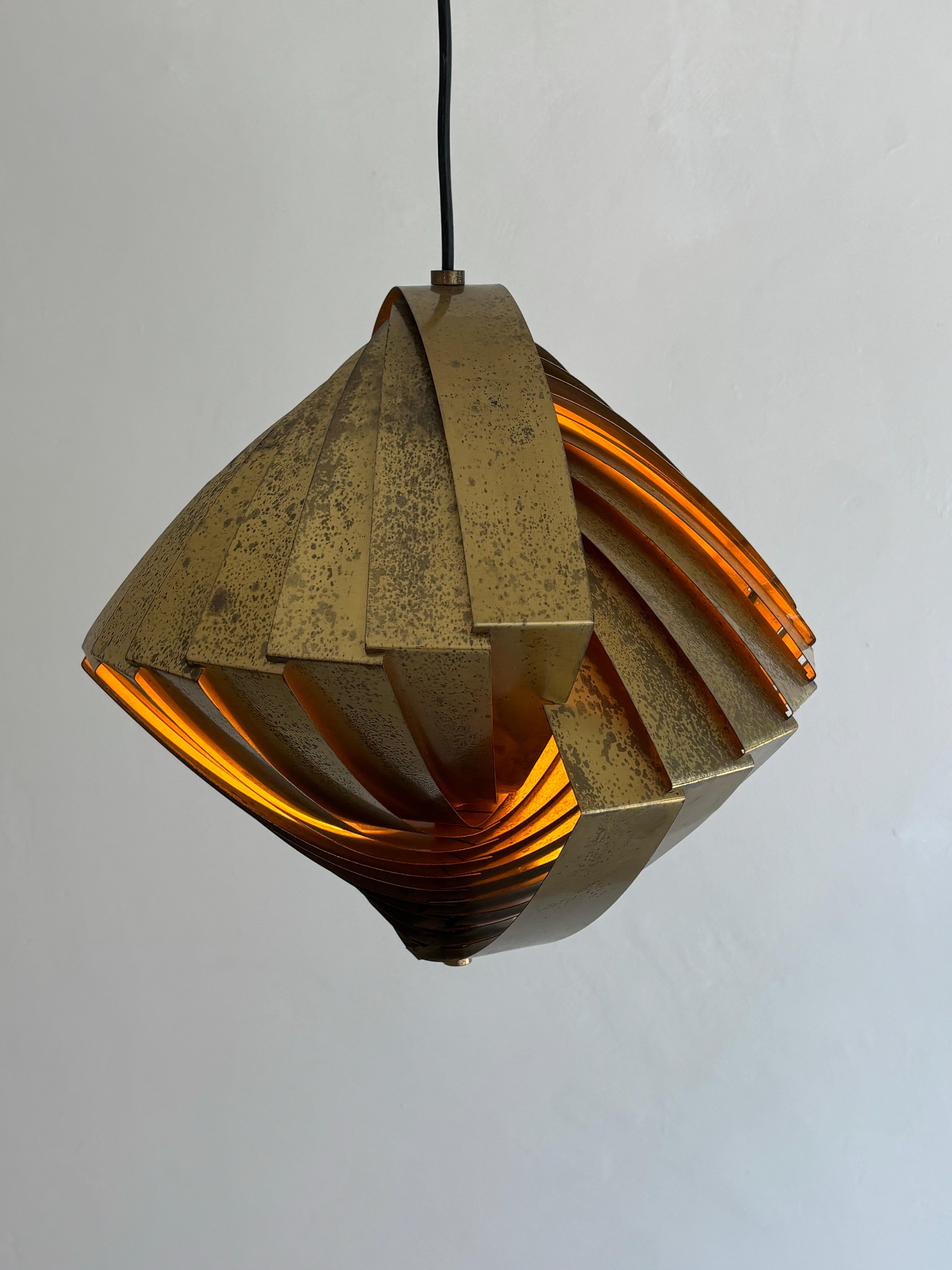 20th Century ‘Konkylie’ lamp by Louis Weisdorf for Lyfa 1963 For Sale