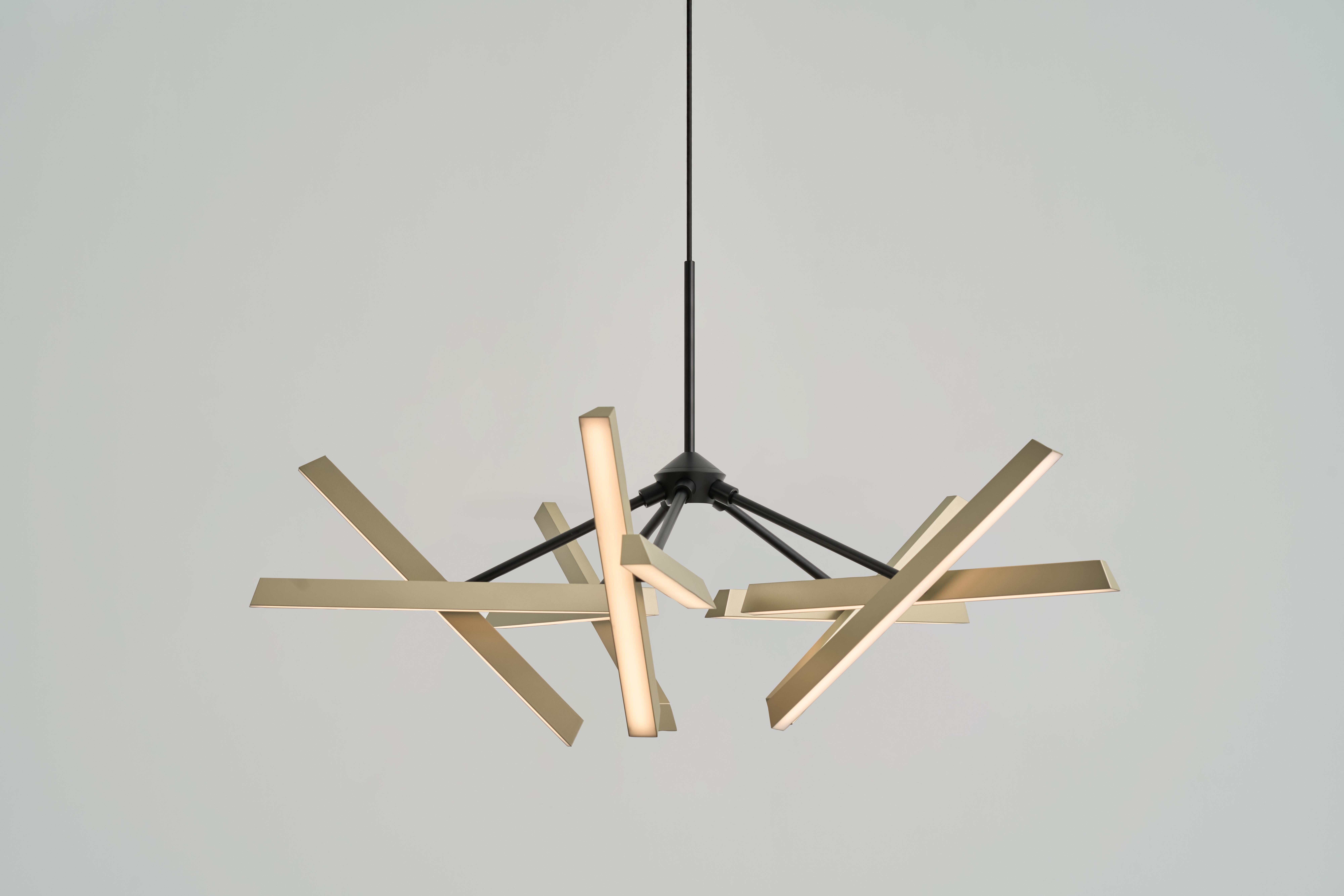 Inspired by modernist architecture, the KONNECT series offers a dynamic blend of functional illumination and customizable art decor. Its panel-based LED system allows you to craft a unique lighting style that sets the perfect mood for any space. The