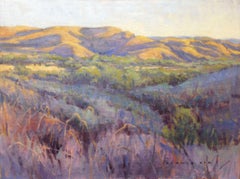 California Glow, Gemälde, Öl auf Leinwand