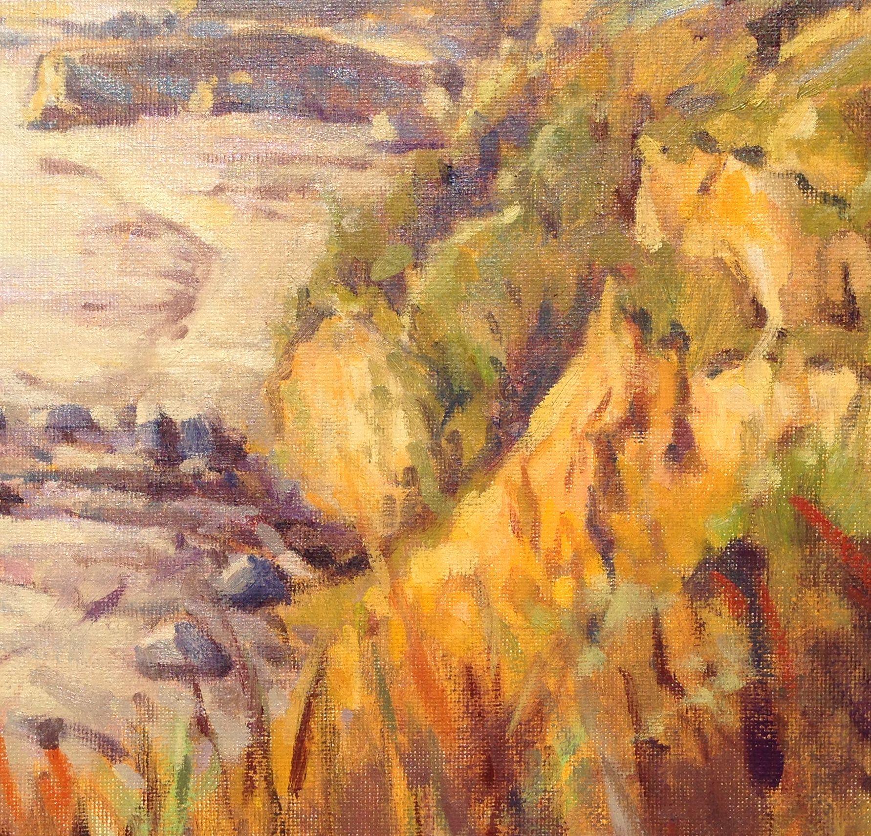 Crucero por la costa, Pintura, Óleo sobre lienzo en venta 2