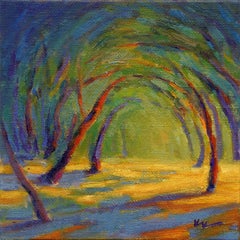 Enchanted Forest, Painting, Oil on Canvas