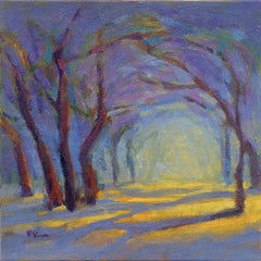 Evening Light, Painting, Oil on Canvas