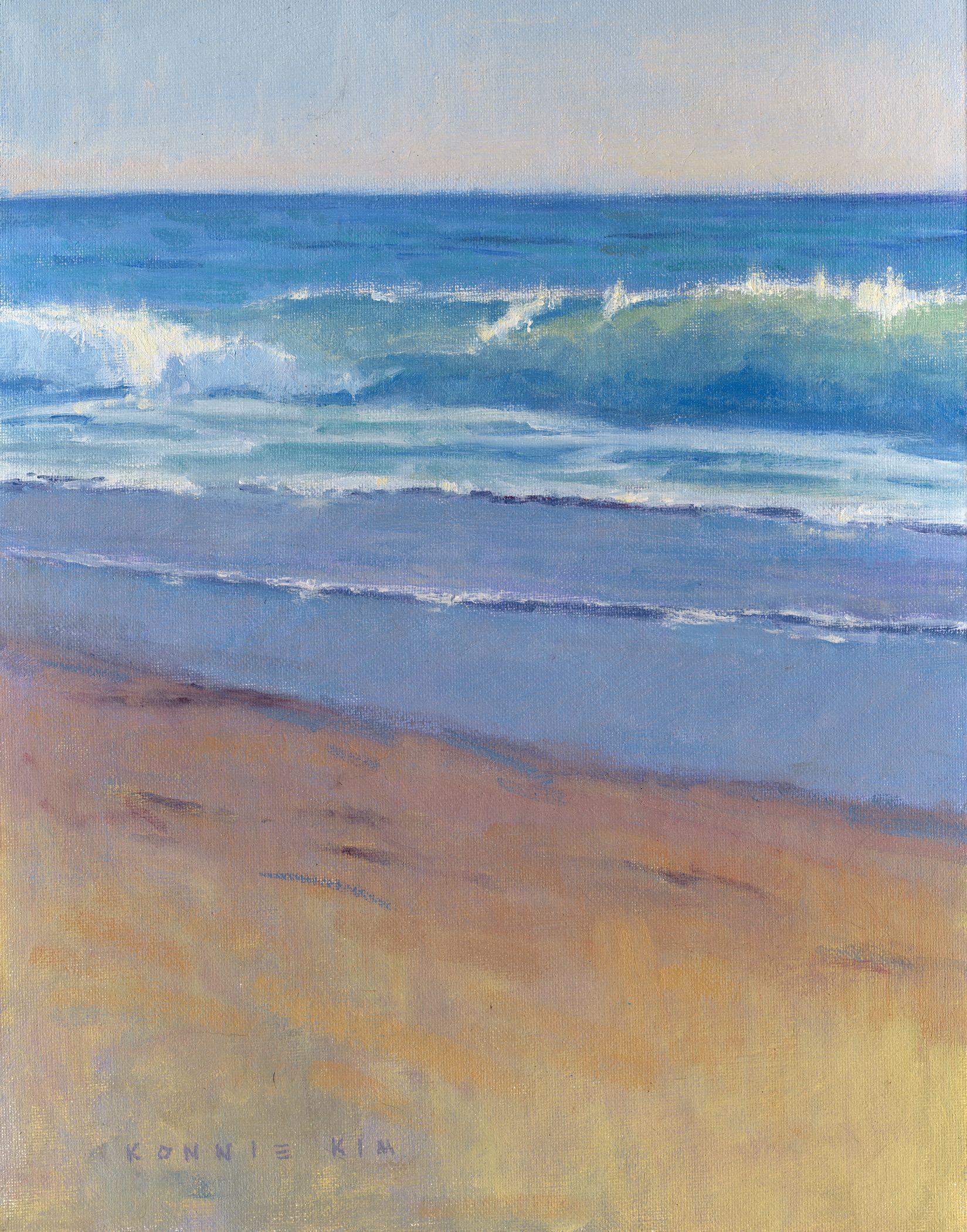 Gentle Wave, Painting, Oil on Canvas