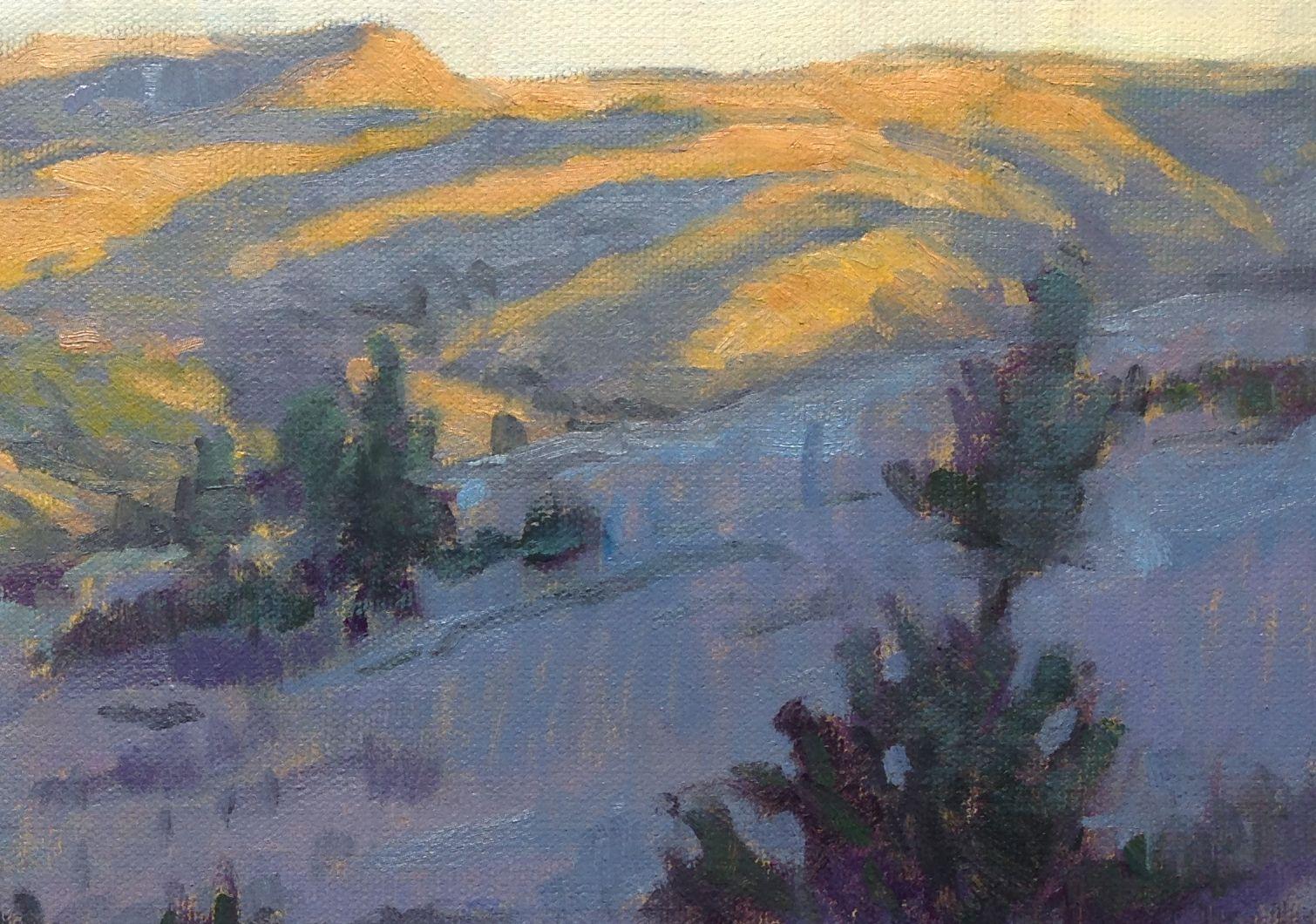 CAMINO DE ORO, Pintura, Óleo sobre lienzo - Painting Impresionista de Konnie Kim