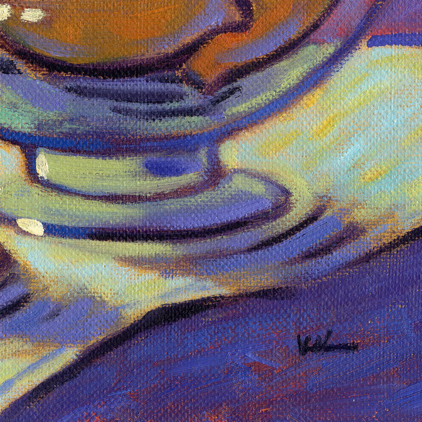 Je vous remercie de l'intérêt que vous portez à mon travail. Cette peinture a été réalisée avec des peintures à l'huile de qualité professionnelle sur une toile 100% coton. Il est singé au recto et au verso et est accompagné d'un certificat