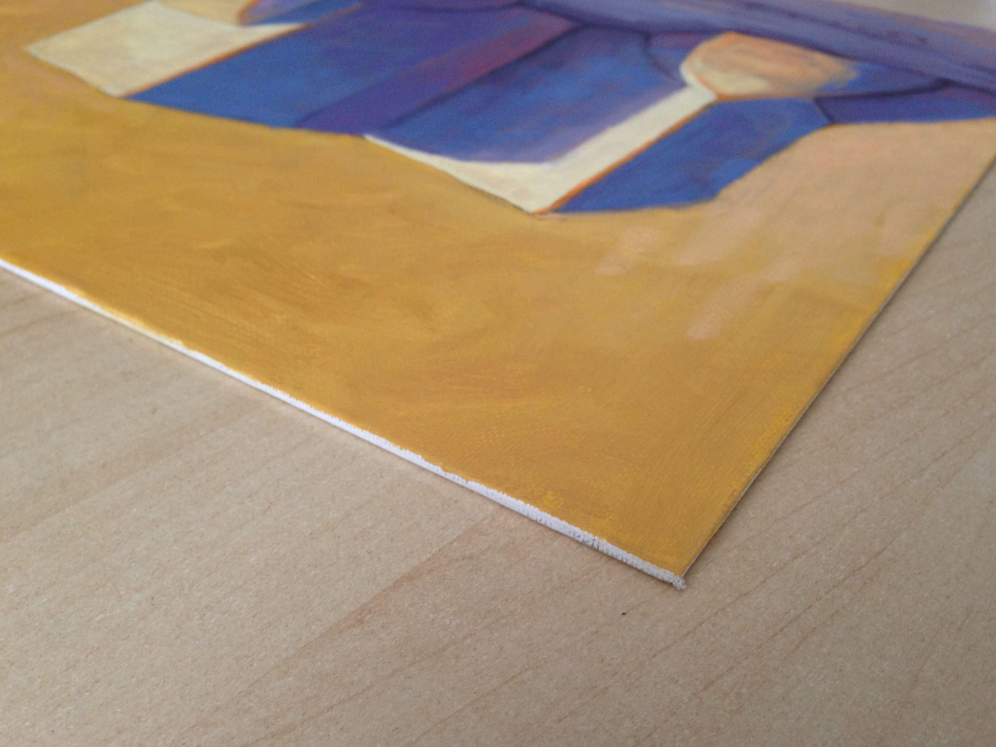 Hand Made, peinture, huile sur toile - Contemporain Painting par Konnie Kim