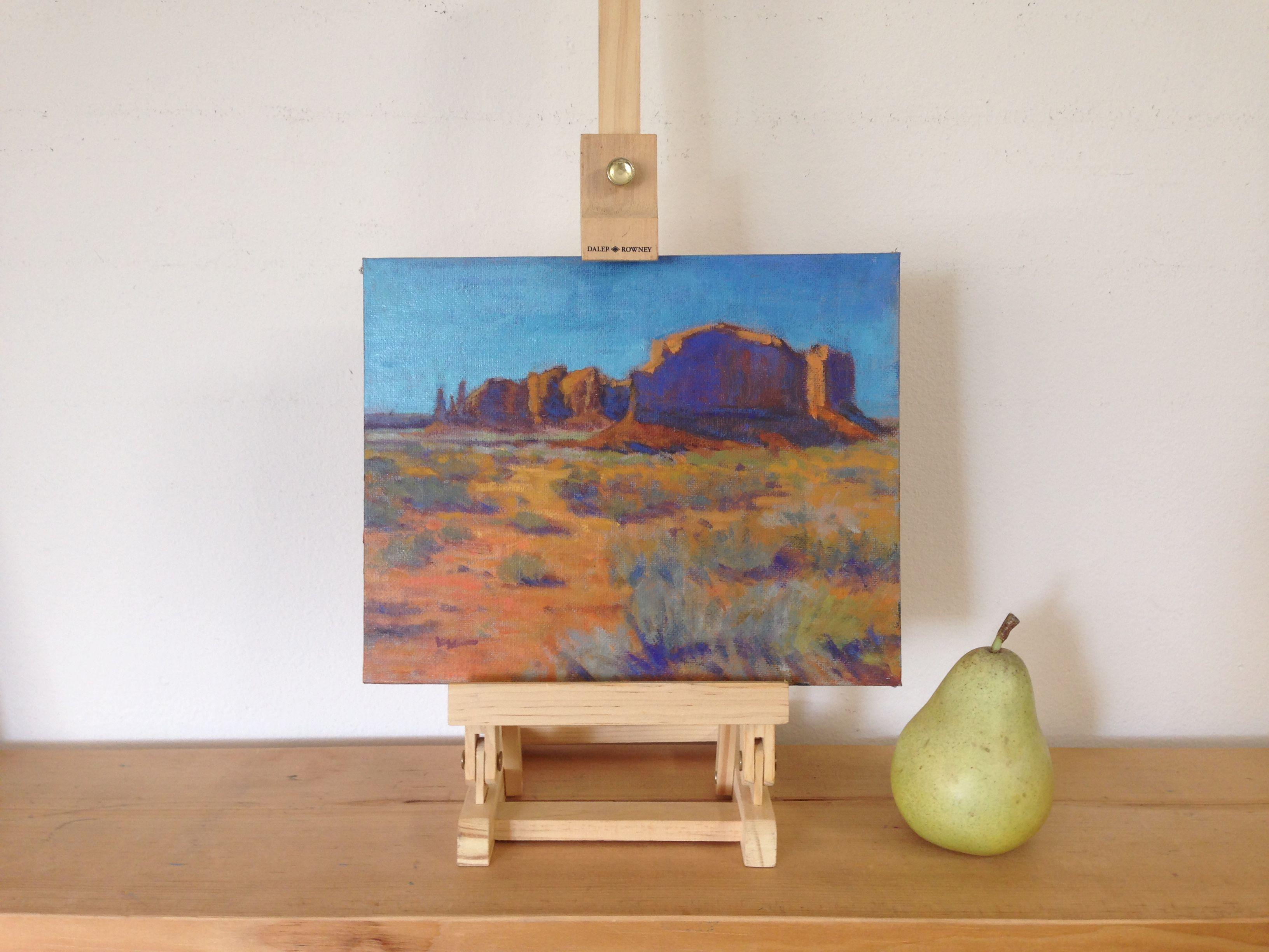 NAVAJOLAND, Pintura, Óleo sobre lienzo - Painting Impresionista de Konnie Kim