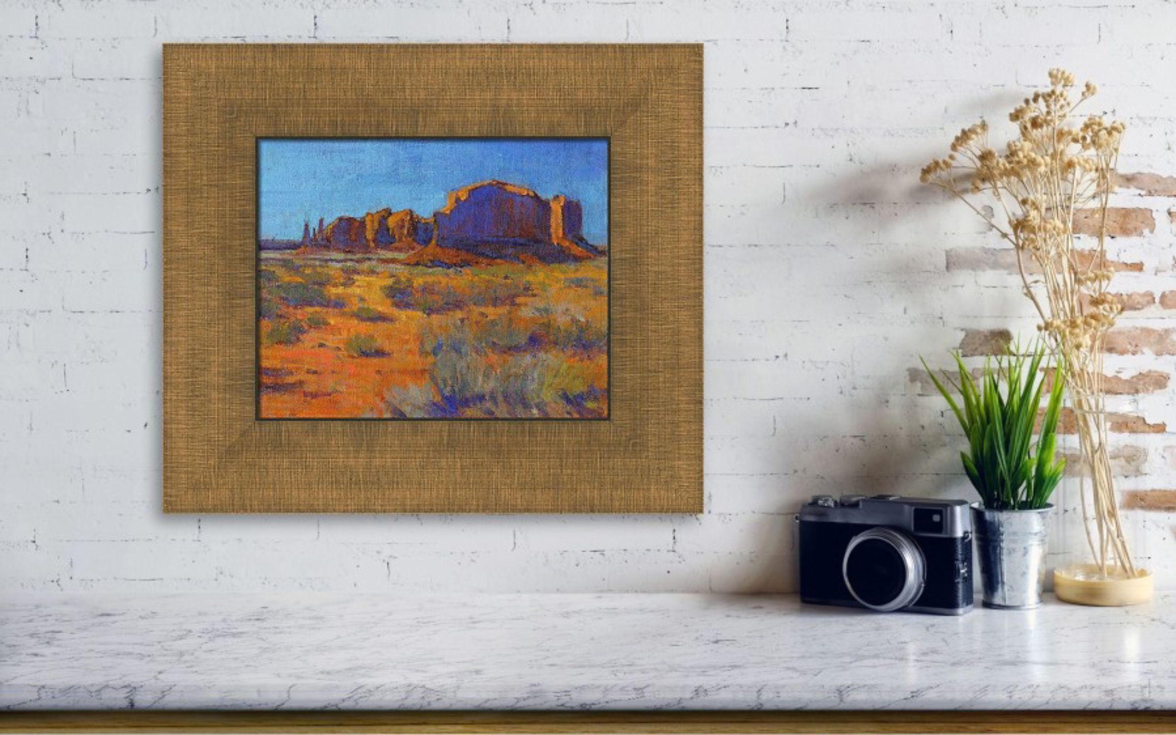 NAVAJOLAND, Pintura, Óleo sobre lienzo en venta 1