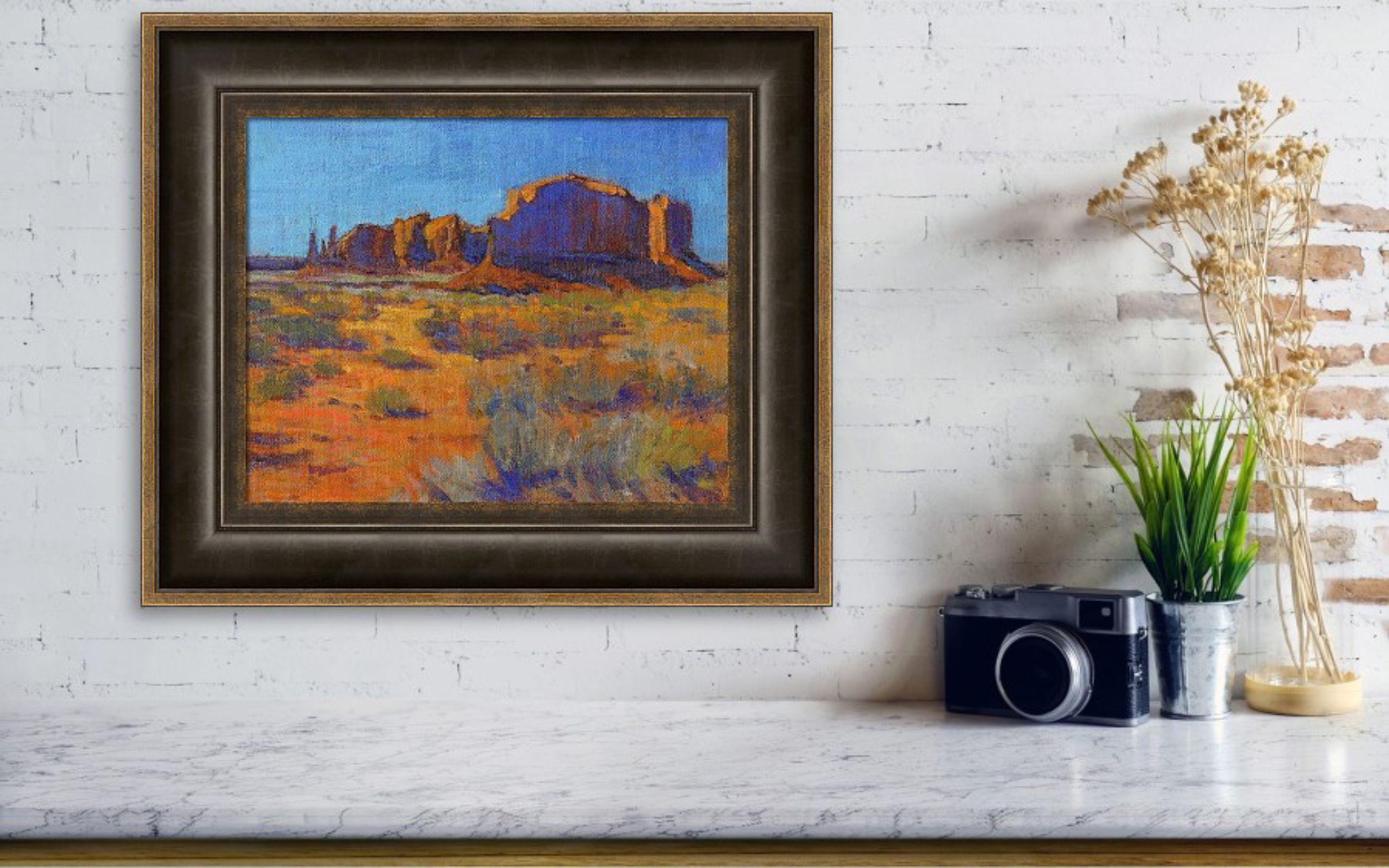 NAVAJOLAND, Pintura, Óleo sobre lienzo en venta 2