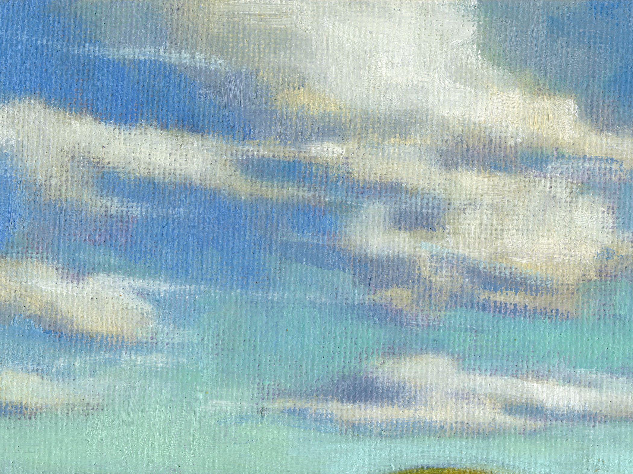 Road to the Sky, Painting, Oil on Canvas For Sale 1