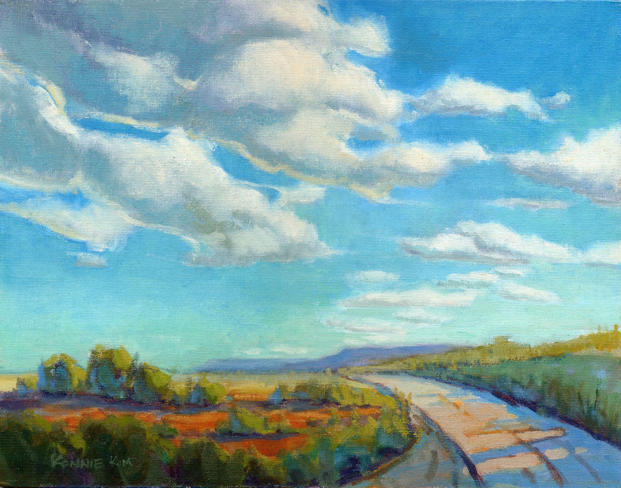 Road Trip 2, Gemälde, Öl auf Leinwand