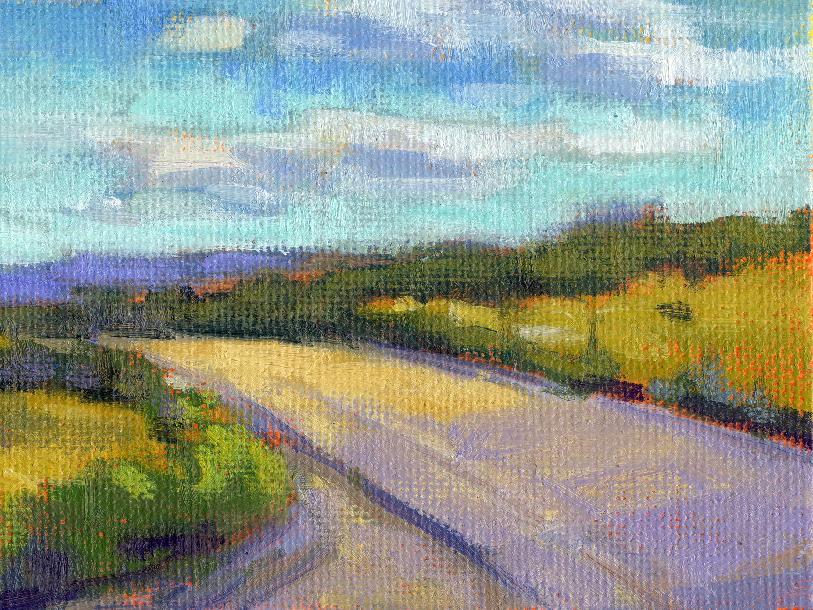 Road Trip, Painting, Oil on Canvas For Sale 2