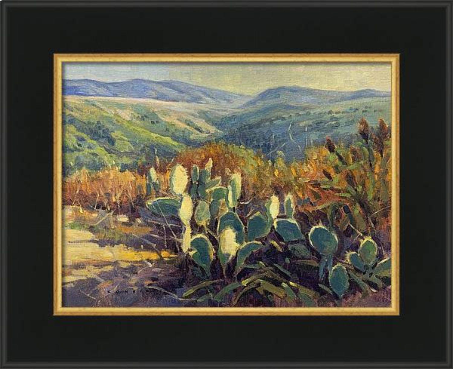 Frühlingsweg, Gemälde, Öl auf Leinwand (Impressionismus), Painting, von Konnie Kim
