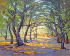 Spring Tunnel, Painting, Oil on Canvas