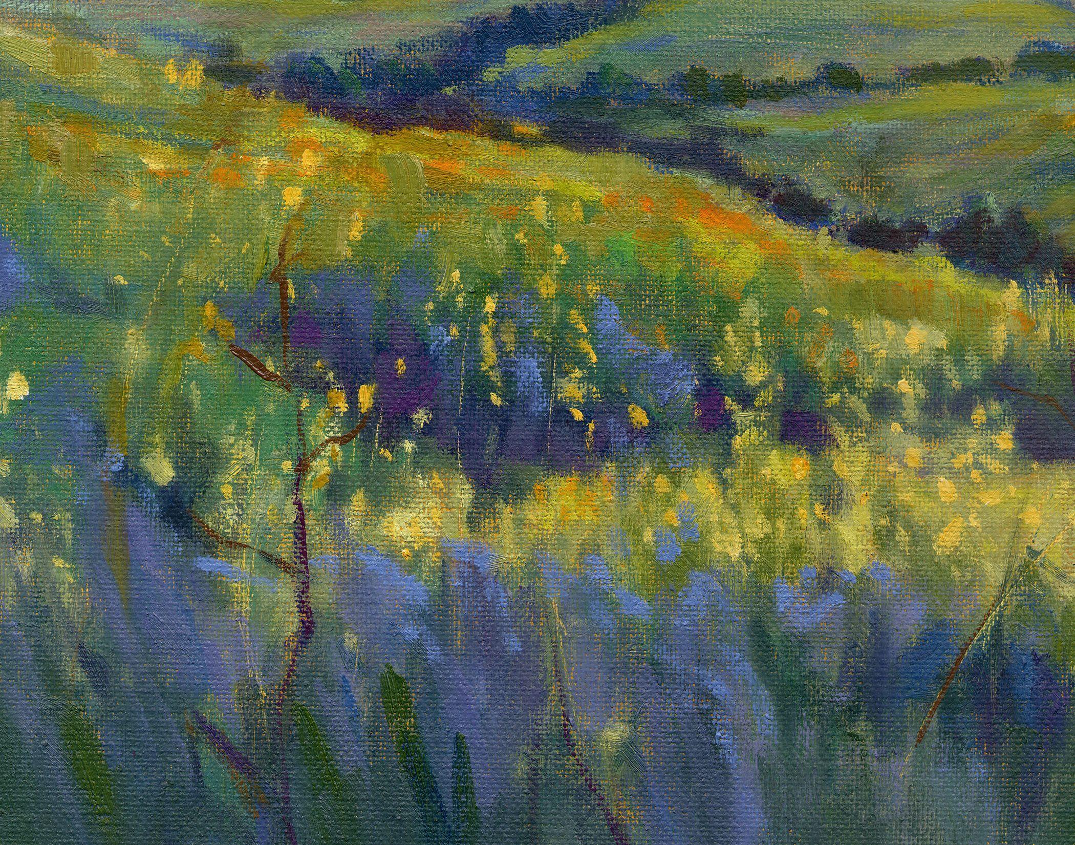 Super Bloom 3, Painting, Oil on Canvas For Sale 1