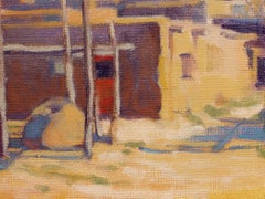 The Original Village, Painting, Oil on Canvas