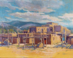 The Original Village, Painting, Oil on Canvas