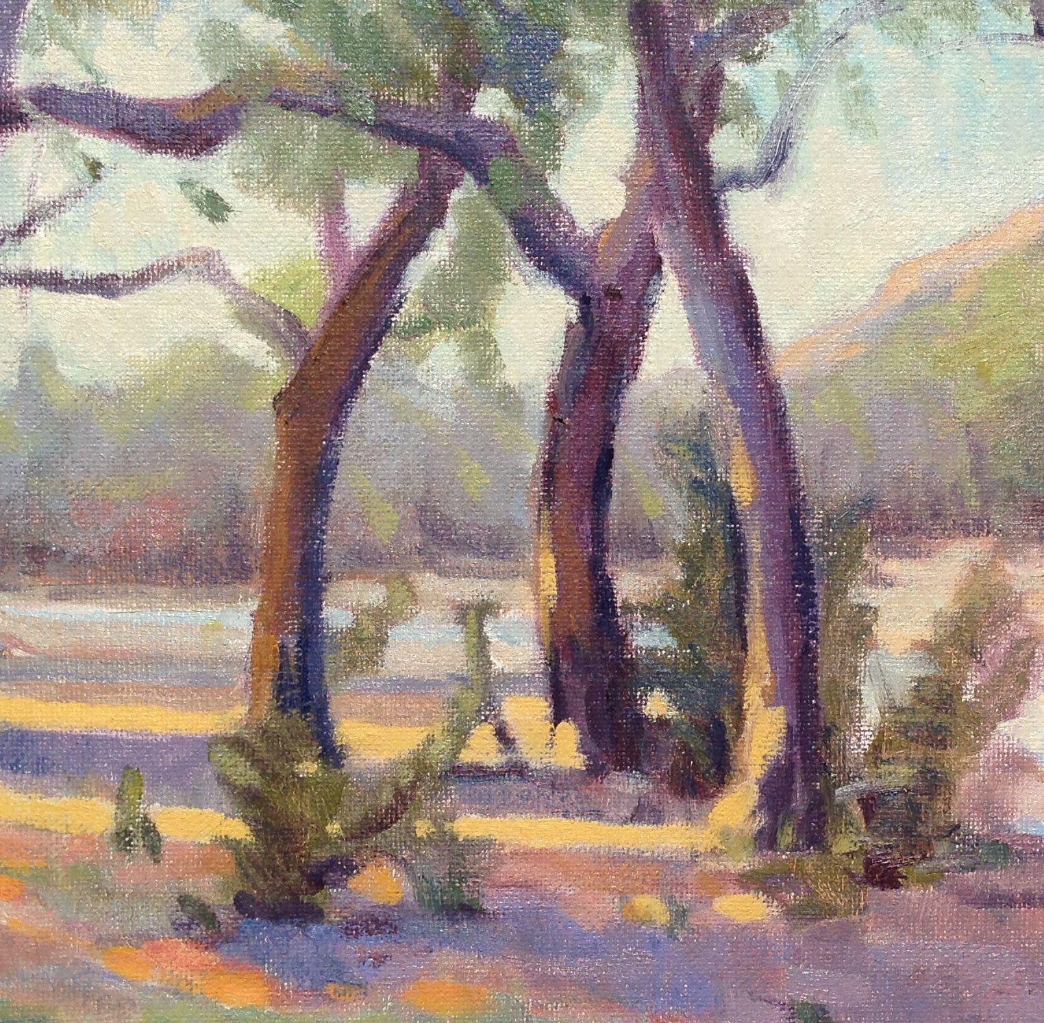 Je vous remercie de l'intérêt que vous portez à mon travail. Cette peinture a été réalisée avec des peintures à l'huile de qualité professionnelle sur une toile tendue 100% coton. Il est singé au recto et au verso et est accompagné d'un certificat