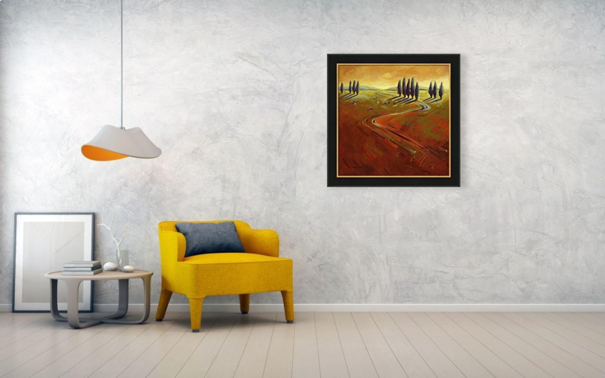 Donde empieza la noche 3, Pintura, Óleo sobre lienzo en venta 1