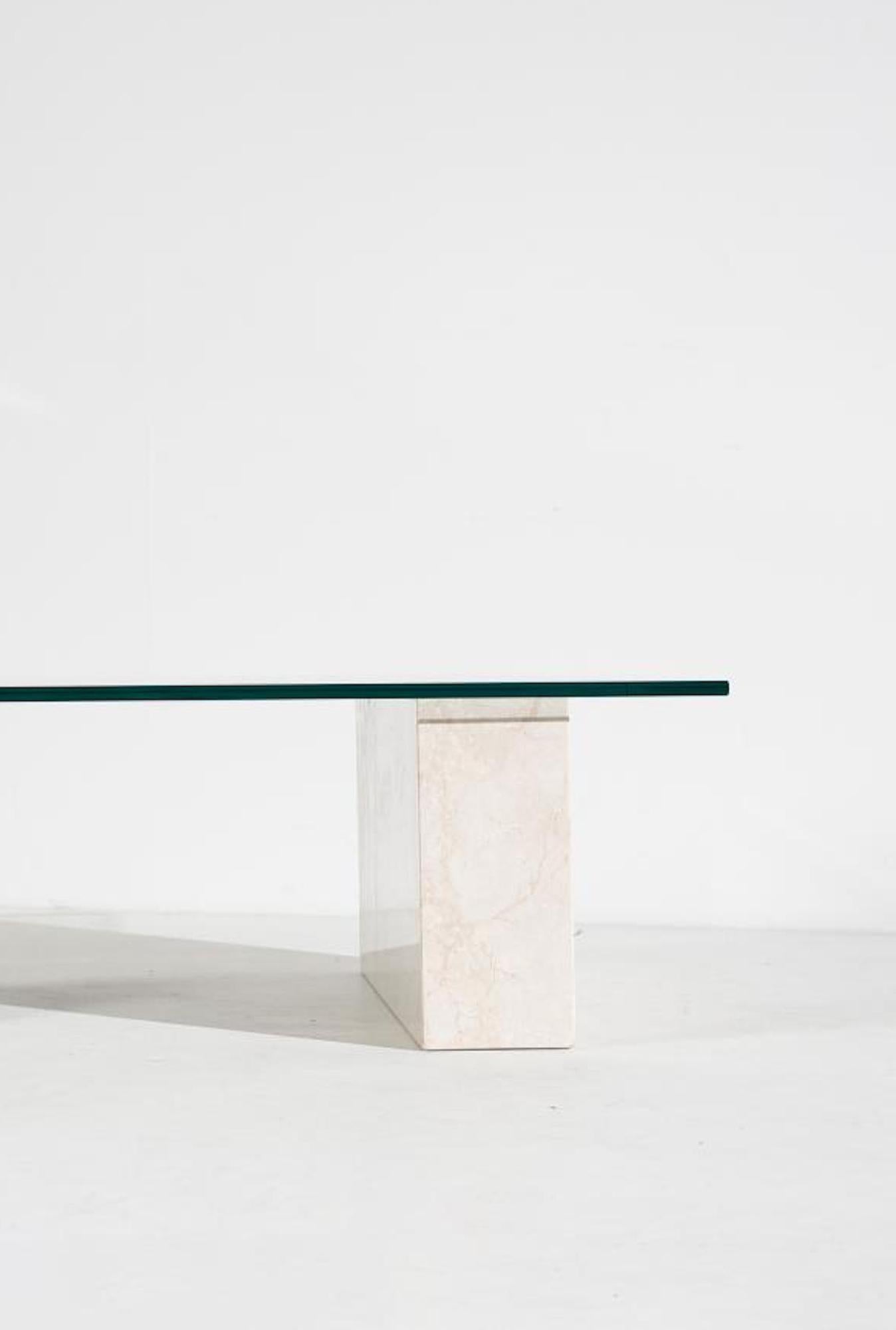 Late 20th Century Kono Coffee Table by Massimo and Lella Vignelli for Casigliani, Italy 1979 For Sale