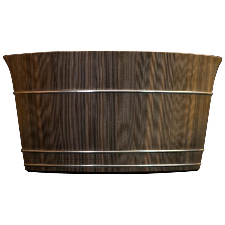 Konoha Cooler in Japanese Lignified Cedar Wood by Shuji Nakagawa