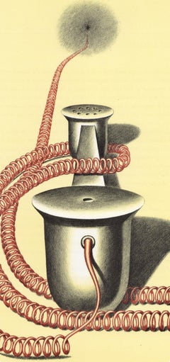 Konrad Klapheck, Untitled, from Derriere le Miroir, 1982