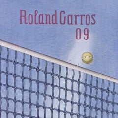 Klapheck 'Roland Garros French Open' 2009- Vintage