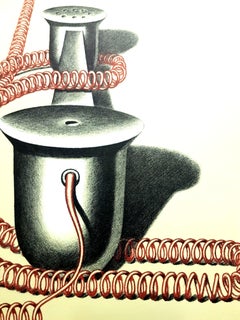 Konrad Klapheck -  Original Lithograph