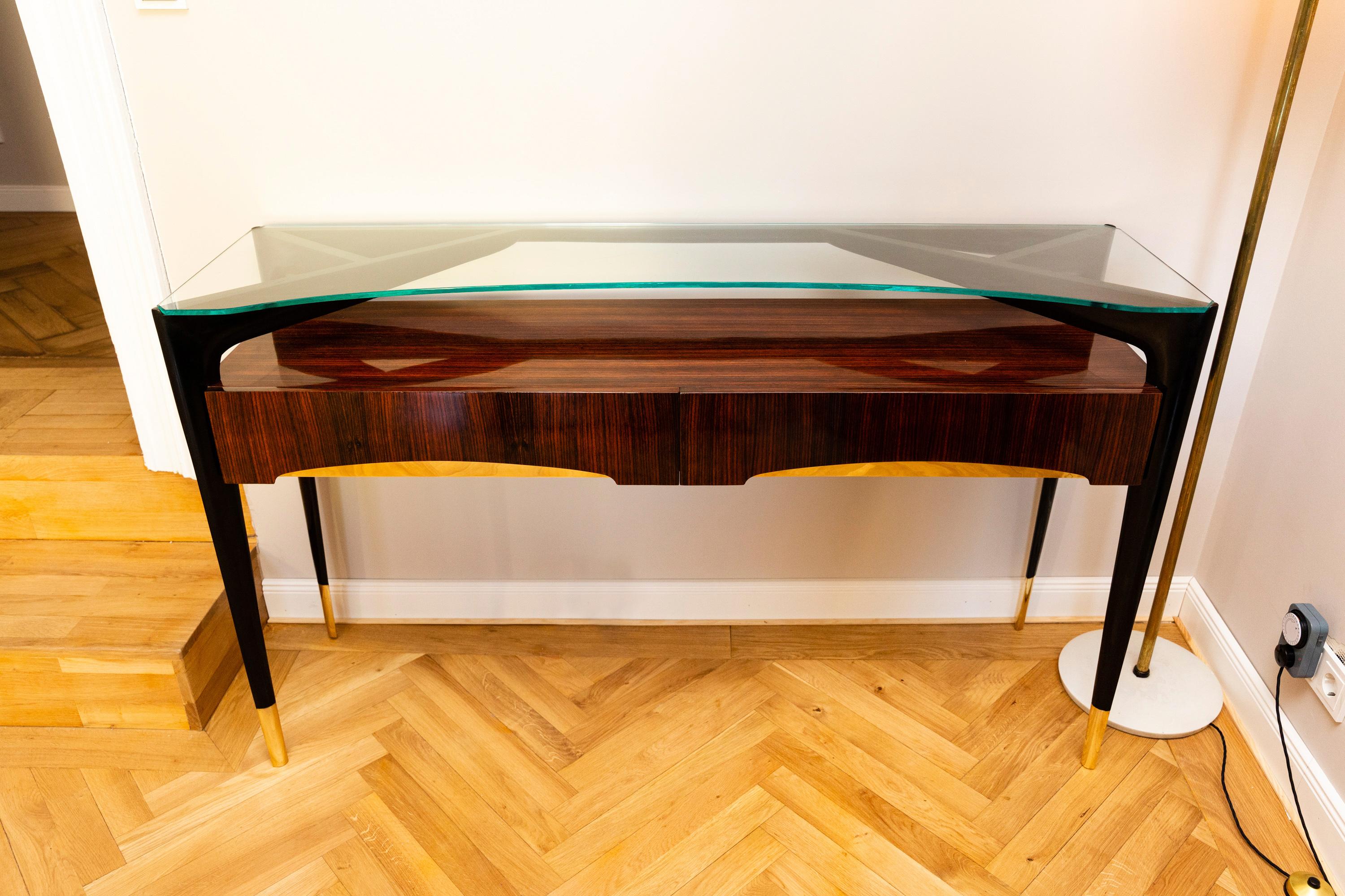 Mid-Century Modern Console, Italy, circa 1950 For Sale