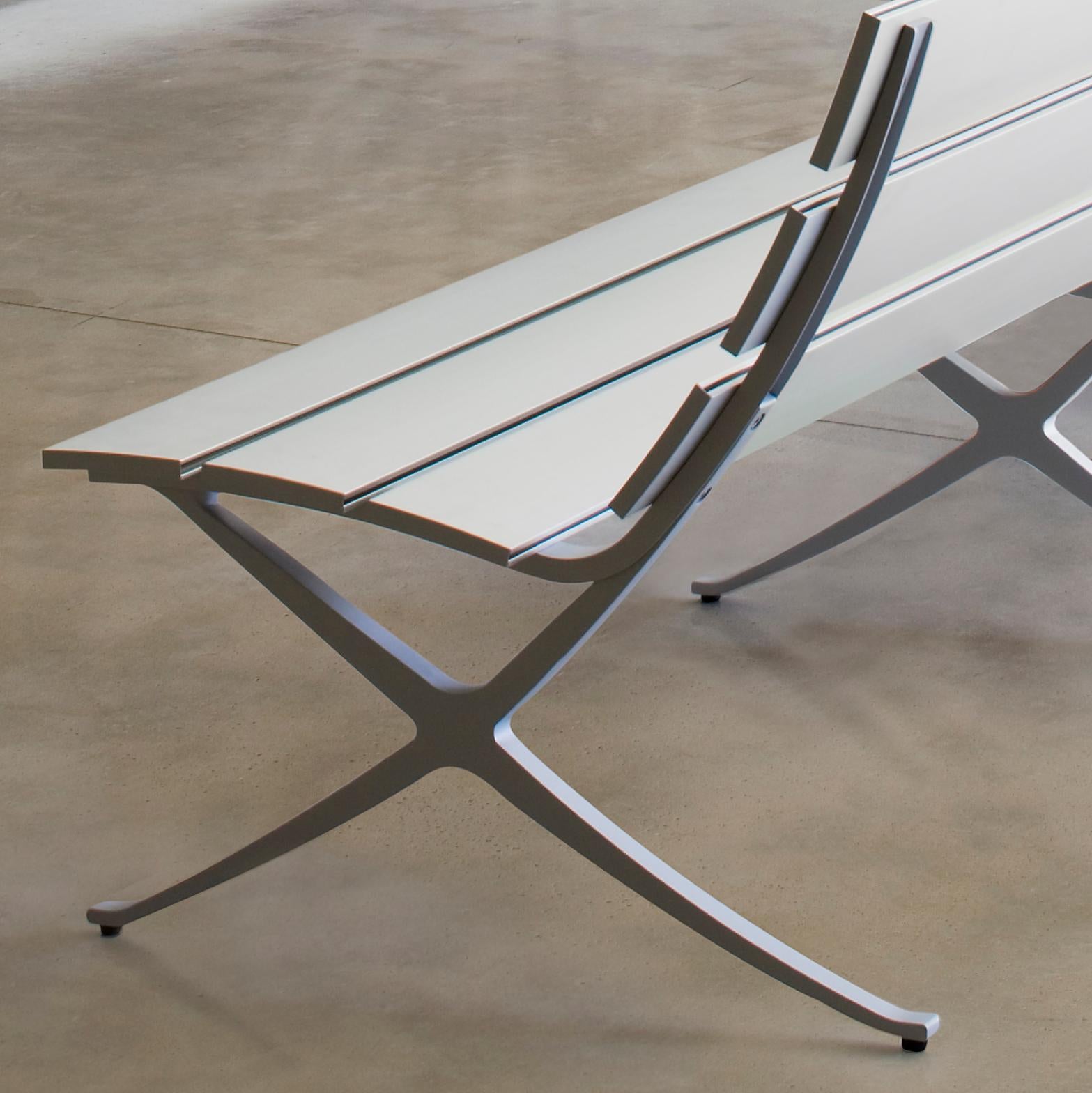 Konstantin Grcic Contemporary Aluminium Bench 'B' for BD Barcelona 1