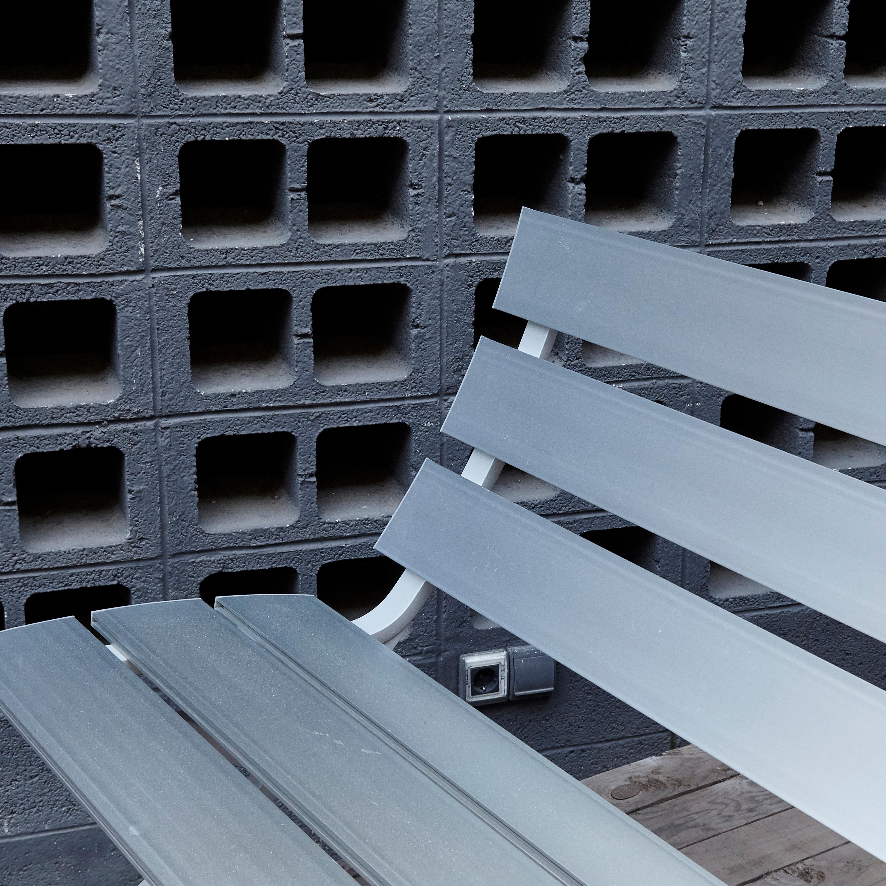 Konstantin Grcic Contemporary Aluminium Bench 'B' for BD Barcelona 3