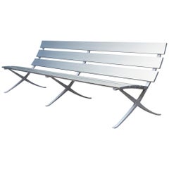 Konstantin Grcic Contemporary Aluminium Bench 'B' for BD Barcelona