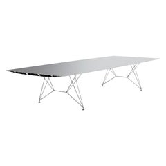 Table contemporaine B-150 en aluminium de Konstantin Grcic, par Bd Barcelona