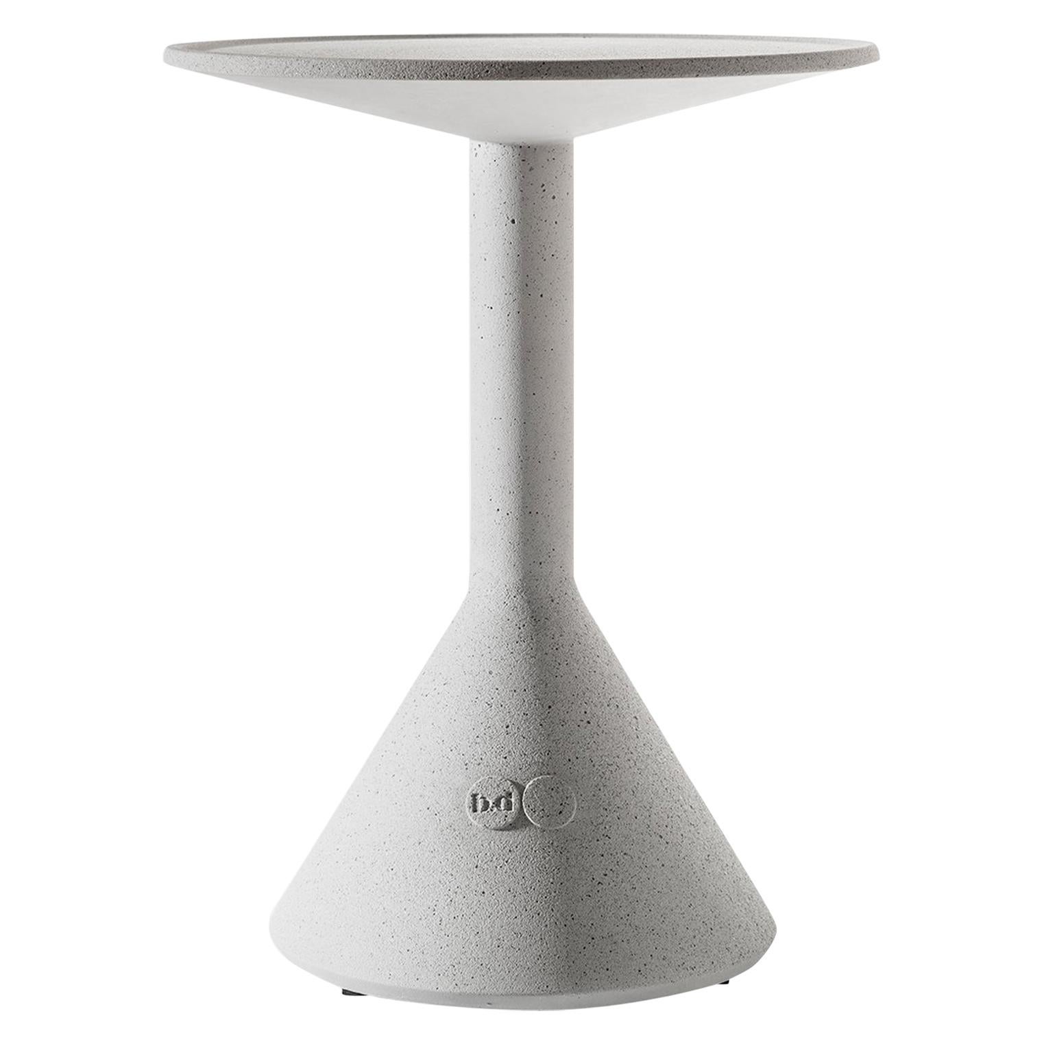 Konstantin Grcic, Contemporary, Grey Concrete Side Table B by BD Barcelona