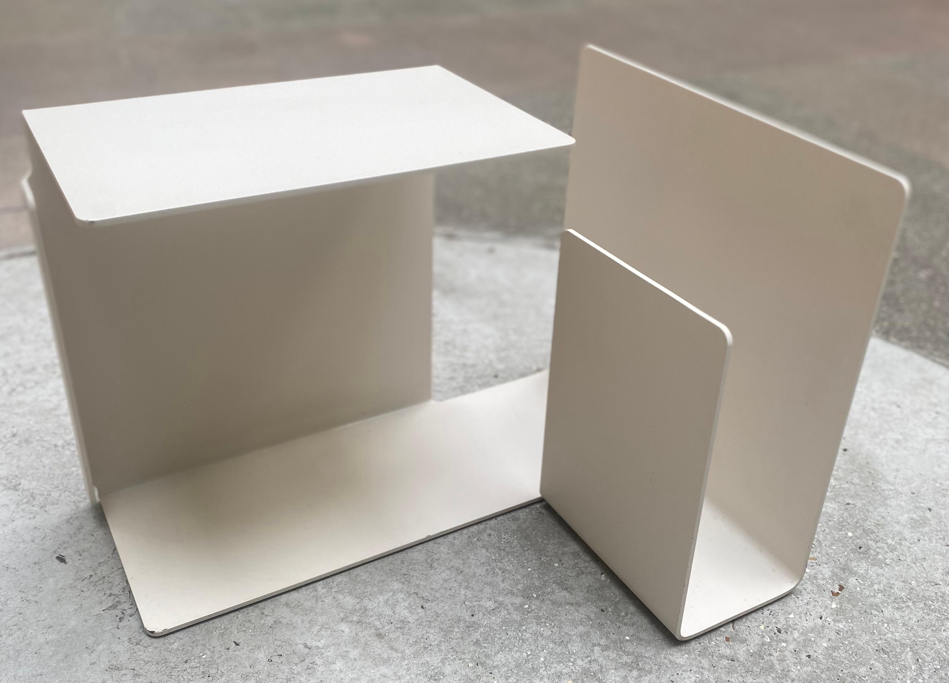 Konstantin Grcic, Pair of Side Tables In Distressed Condition For Sale In Saint ouen, FR