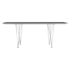 Konstantin Grcic Steel "Table B" by BD Barcelona