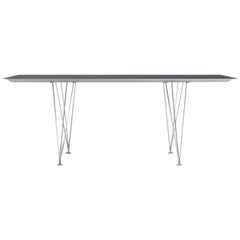 Konstantin Grcic Steel "Table B" by BD Barcelona