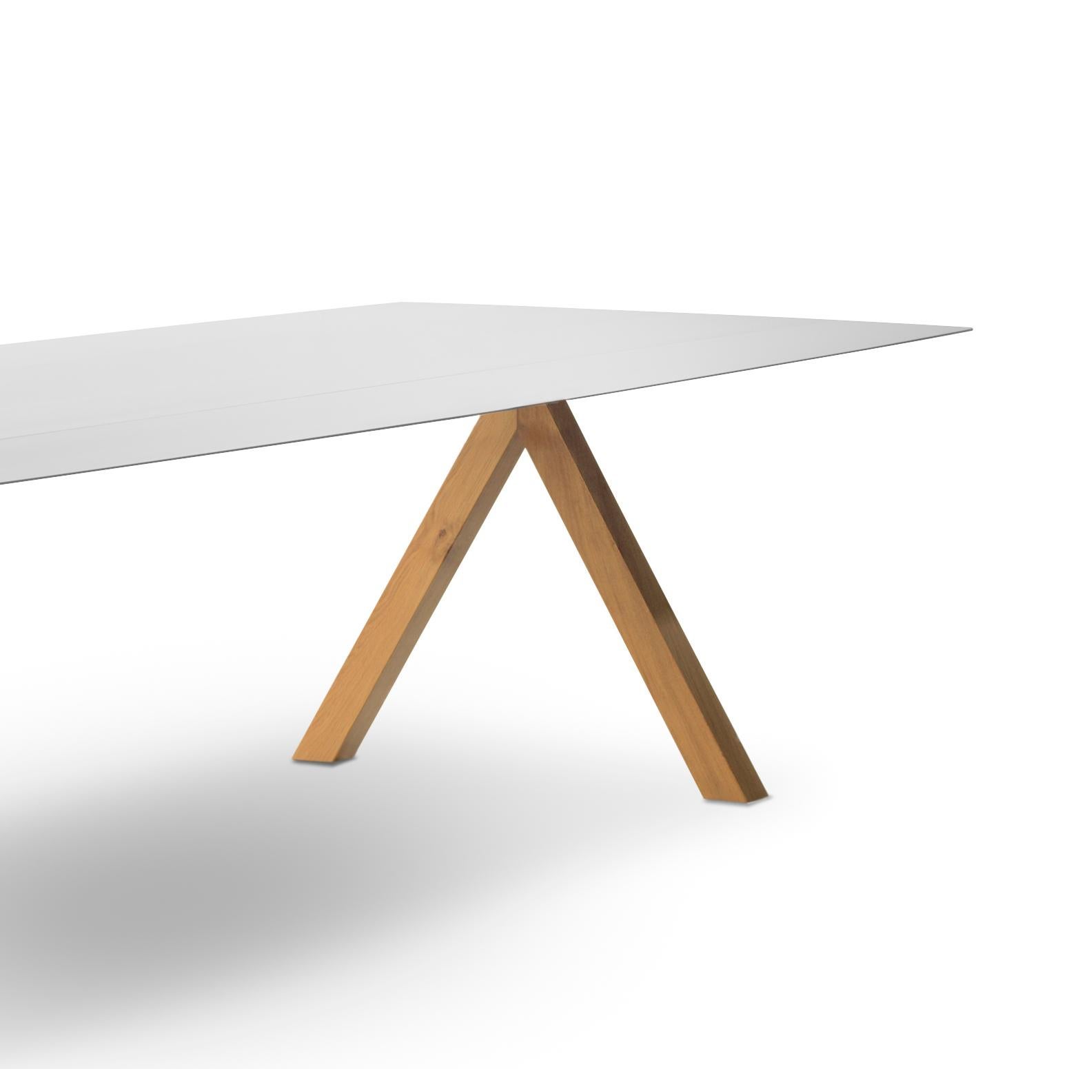 Mid-Century Modern Konstantin Grcic Table 'B' Aluminium by BD Barcelona