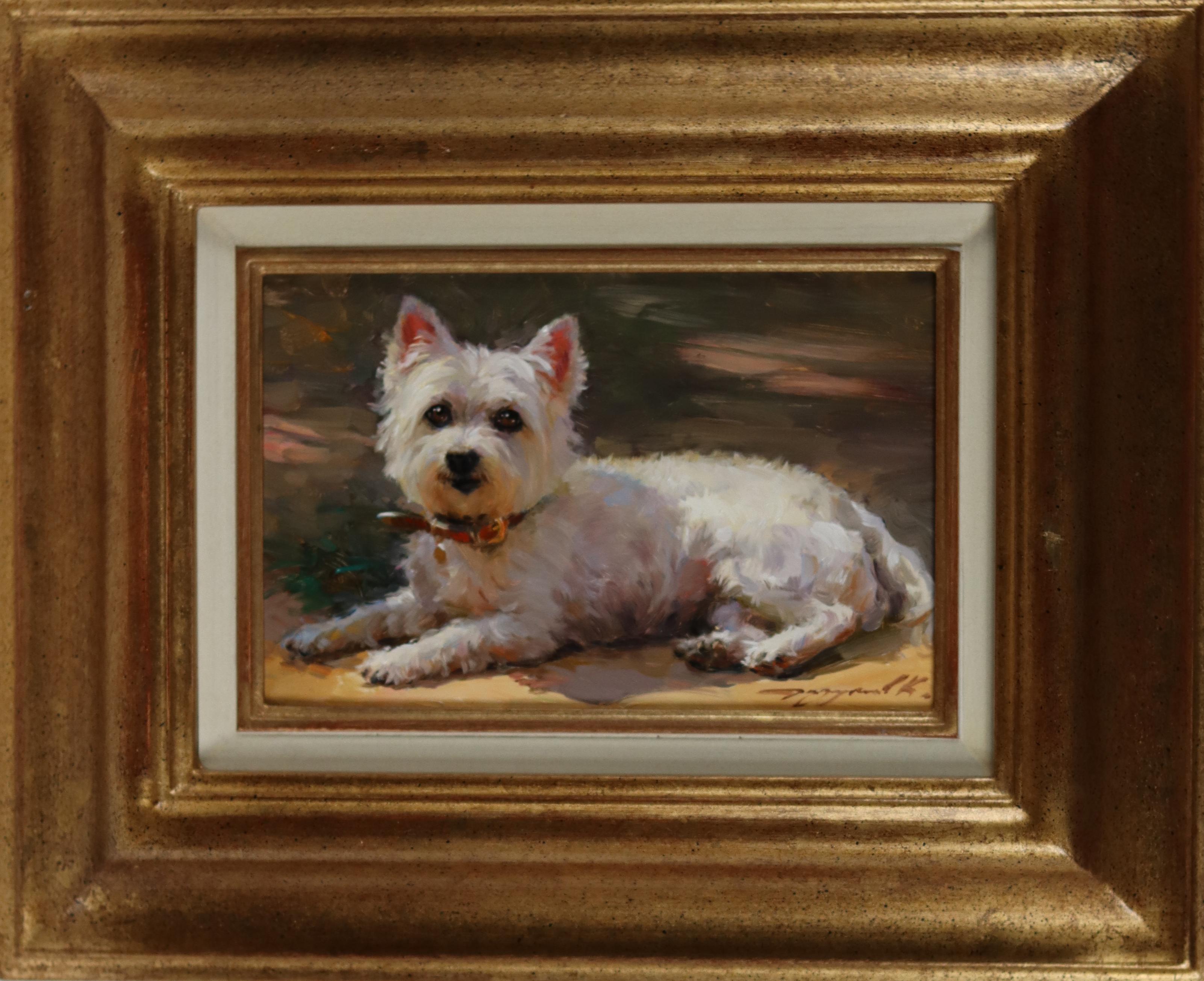 Terrier blanc des West Highlands 1 - Painting de  Konstantin Razumov 